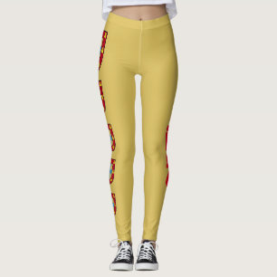 Portugal Crest Dames Leggings