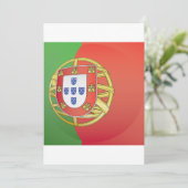 Portugal Crest Kaart (Staand voorkant)