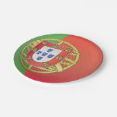 Portugal Crest Papieren Bordje (Gekanteld)