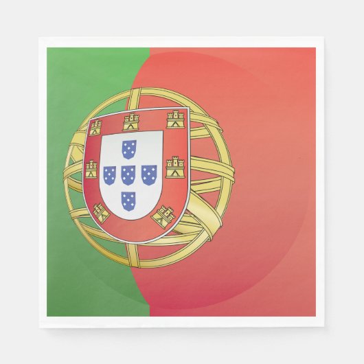 Portugal Crest Servet (Voorkant)