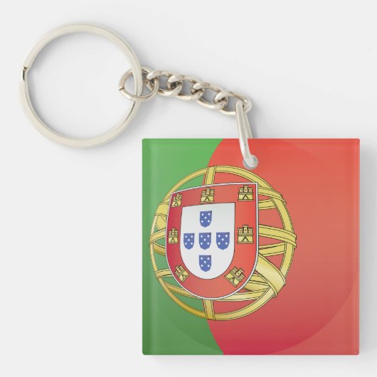 Portugal Crest Sleutelhanger (Voorkant)