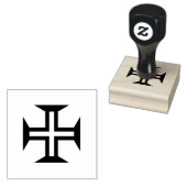 Portugal Custom 2" x 2" Rubber Stamp Rubberstempel (Gestempeld)