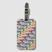 Portugal Deuren Bagagelabel (Voorkant (verticaal))