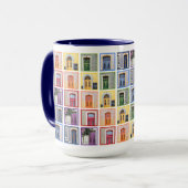 Portugal Deuren Mok (Voorkant links)