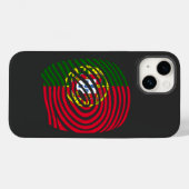 Portugal DNA Case-Mate iPhone Case (Achterkant (horizontaal))