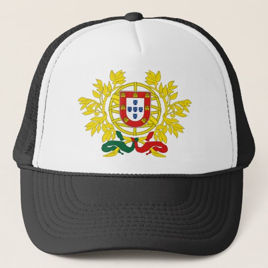 portugal embleem trucker pet (Voorkant)