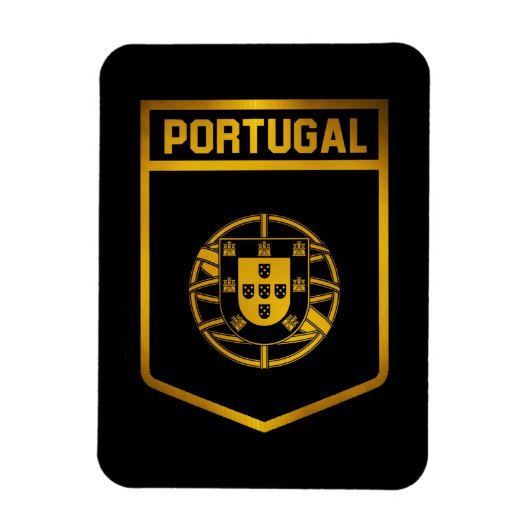 Portugal Emblem Magneet (Verticaal)