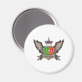 Portugal Emblem Magneet (Voorkant / Achterkant)