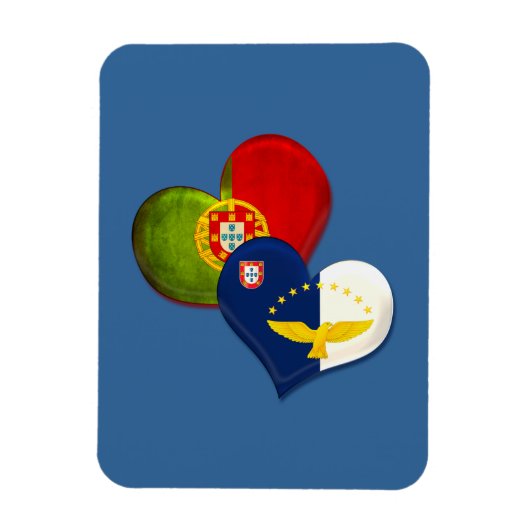 Portugal en de Azoren Magneet (Verticaal)