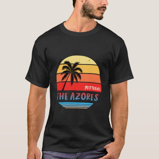 Portugal en de Azoren T-shirt (Voorkant)