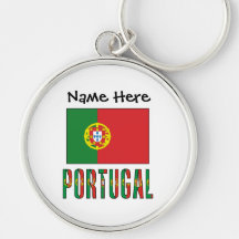 Portugal en de Portugese vlag met Jouw naam