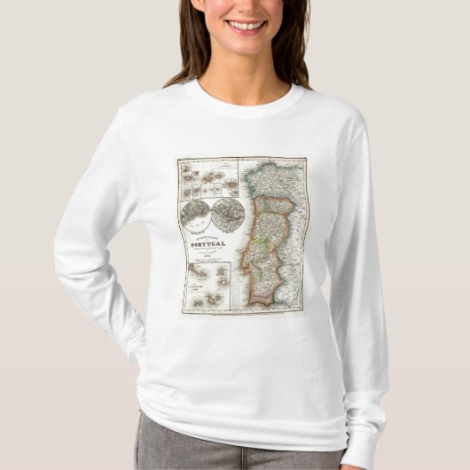 Portugal en Kaapverdië T-shirt (Voorkant)