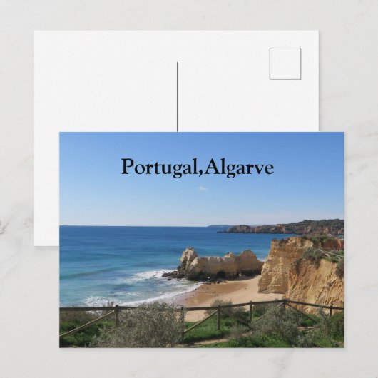 portugal,europa,algarve briefkaart (Voorkant / Achterkant)
