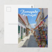 Portugal Ferragudo in de Algarve Briefkaart (Voorkant / Achterkant)