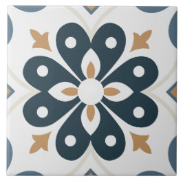 Portugal fijn kunstwerk sierblauw en wit tegeltje