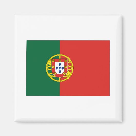 Portugal FLAG International Magneet (Voorkant)
