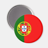 Portugal Flag Magnet (Voorkant / Achterkant)