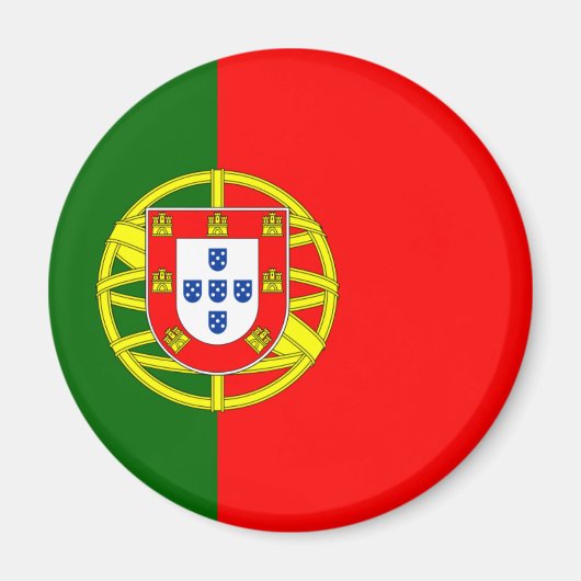 Portugal Flag Magnet (Voorkant)