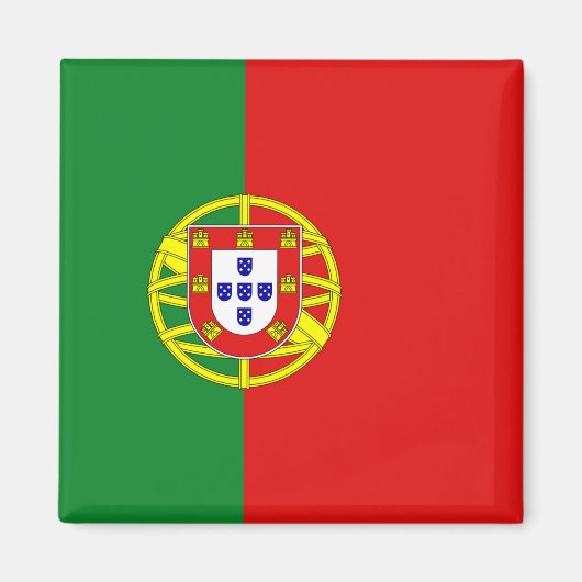 Portugal Flag Magnet (Voorkant)