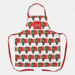 PORTUGAL FLAG MAP | Monogram | Portugees Schort