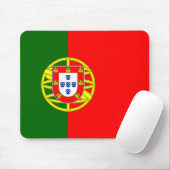 Portugal Flag Mousepad Muismat (Met muis)