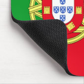 Portugal Flag Mousepad Muismat (Hoek)