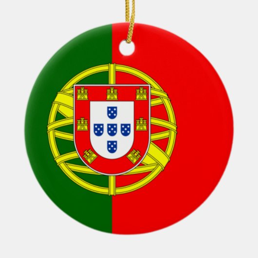 Portugal Flag Ornament (Voorkant)