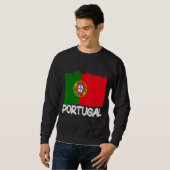 Portugal Flag Retro Trui (Voorkant volledig)