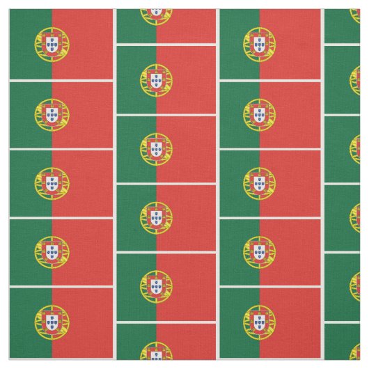 PORTUGAL Flag Stof (Swatch)