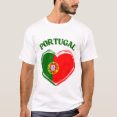 Portugal flag t-shirt (Voorkant)