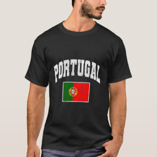 Portugal Flag Throwback T-shirt