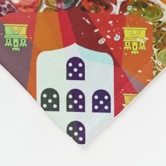 ,Portugal Fleece Deken (Hoek)