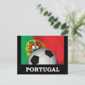 Portugal Football Briefkaart (Staand voorkant)