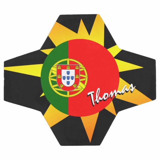Portugal Football en Portugese vlag/BANG Voetbal (Enkel)