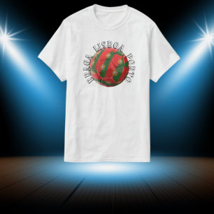 Portugal Football Soccer Braga Porto Lisboa Mannen T-shirt
