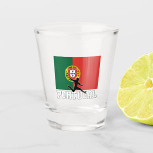 Portugal Football Soccer Nationaal Team Shot Glas