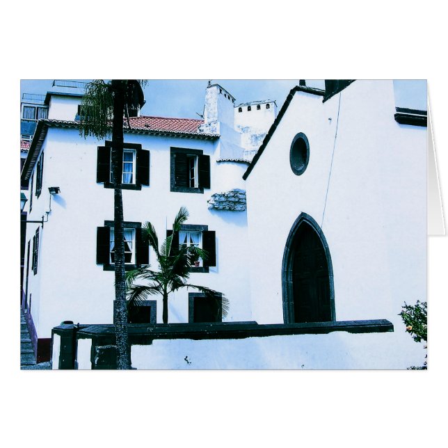 (PORTUGAL) Funchal Kaart (Voorkant Horizontaal)