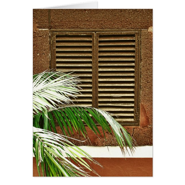 (PORTUGAL) Funchal: Venster Kaart (Voorkant)