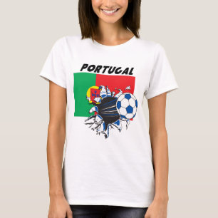 Portugal Futbol Soccer Team T-shirt