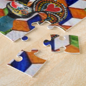 Portugal Galo de Barcelos Legpuzzel (Zijkant)