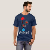 Portugal Galo de Barcelos T-shirt (Voorkant volledig)