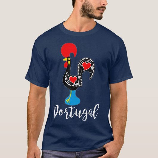 Portugal Galo de Barcelos T-shirt (Voorkant)
