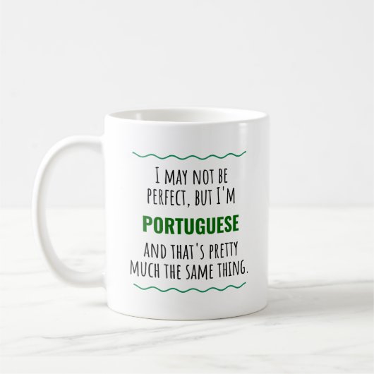 Portugal Gift Idea Coffee Mok (Links)