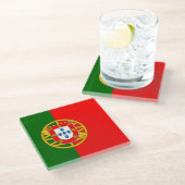 Portugal Glazen Onderzetter (Schuin)