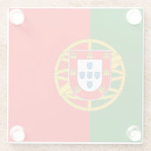 Portugal Glazen Onderzetter (Achterkant)