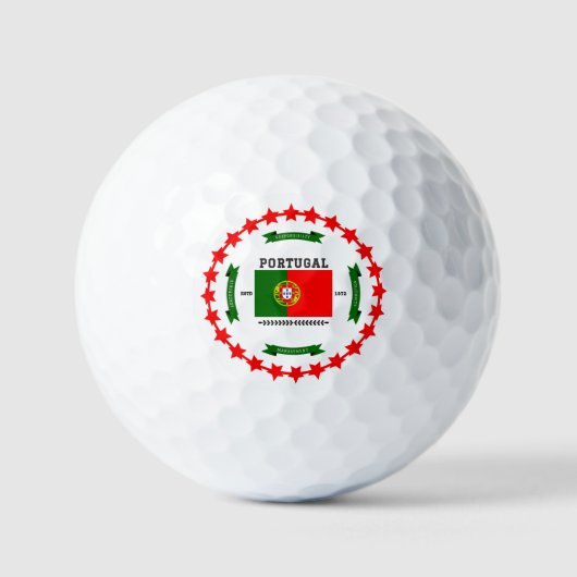 Portugal Golfballen (Voorkant)