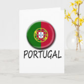 Portugal Greeting Card Kaart (Gele Bloem)