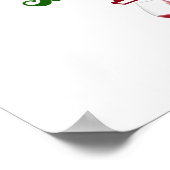 Portugal Groene Rode Wijn Art Poster (Hoek)