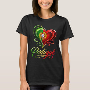 portugal hart shirt, ik hou van portugal, portuges t-shirt