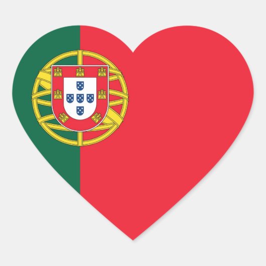 PORTUGAL HART STICKER (Voorkant)